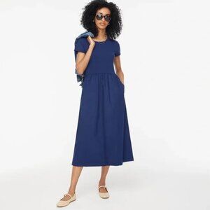 J. Crew Factory Short-Sleeve Knit Mixy Dress M